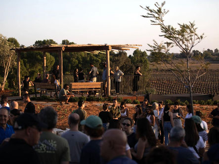 תודה לכל מי שהגיע לטקס חנוכת המצפה