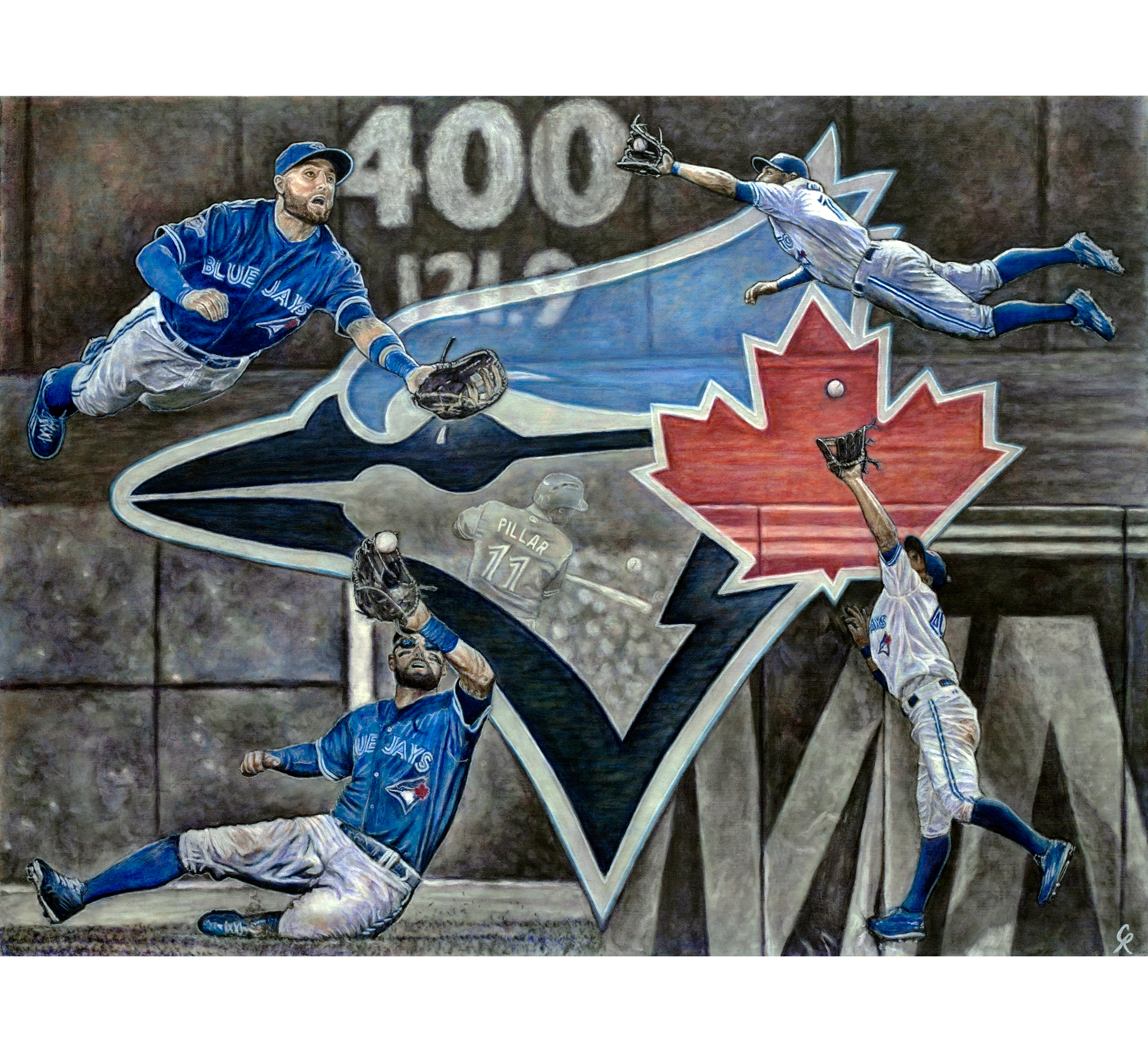 Limited Edition (of 11) "Superman" Painting Print (4 sizes available)