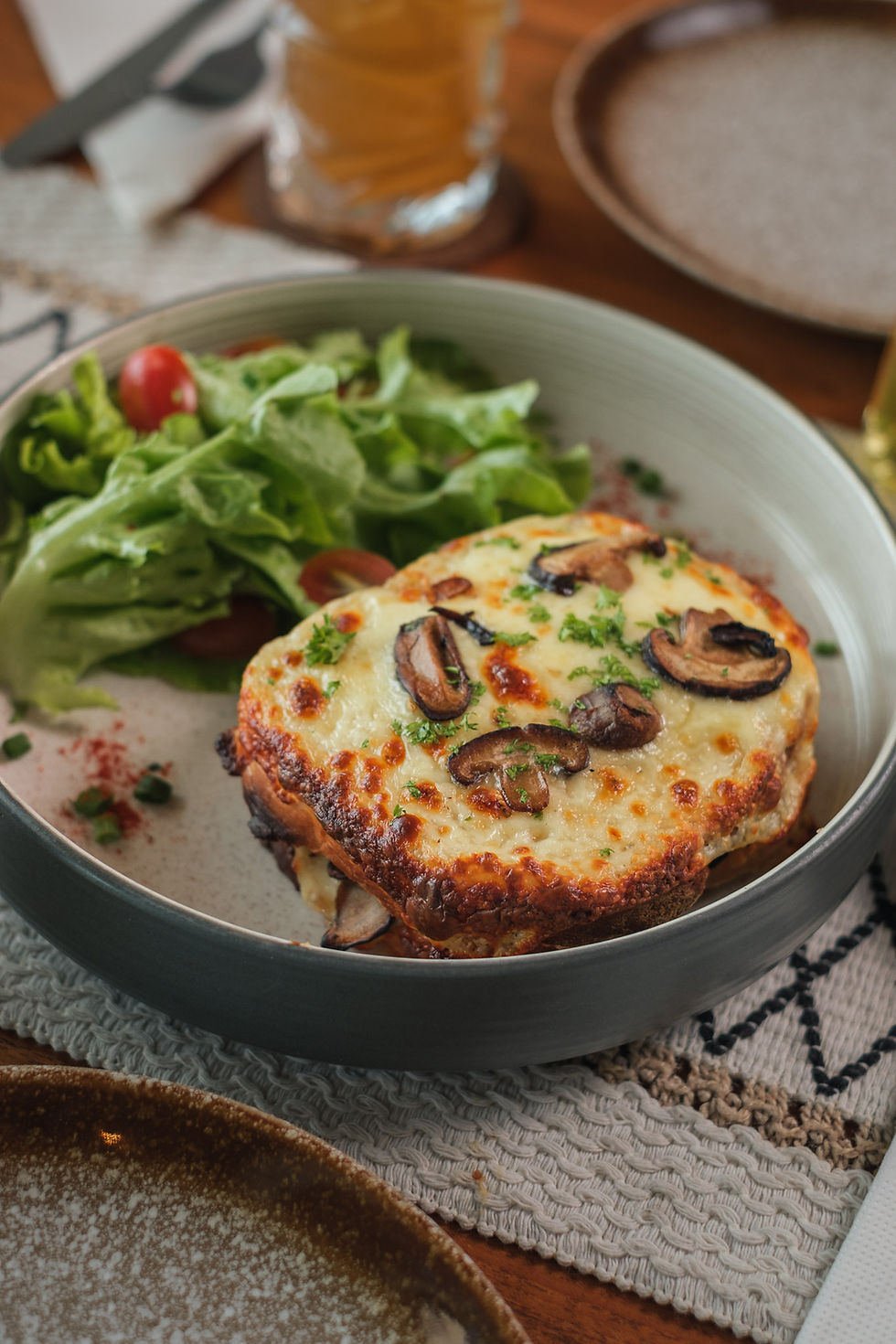 The Croque-Mushroom You’ll Keep Thinking About at Oasis Restaurant