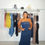 Thumbnail: DENIM TUBE POCKET DRESS 