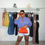 Thumbnail: BOMBER JACKET - BLUE 