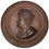 Thumbnail: 103161  |  FRANCE & UNITED STATES. Benjamin Franklin uniface terra cotta Medal.