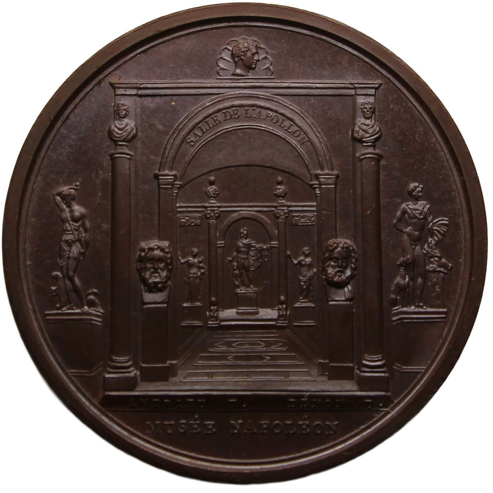 Thumbnail: 100327  |  FRANCE. Napoleon I bronze Medal.