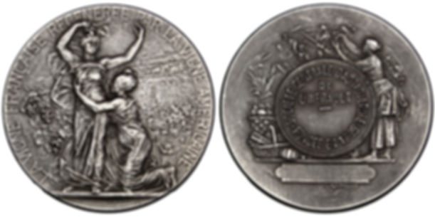 102806  |  FRANCE. Hérault. Agriculture silver award Medal.