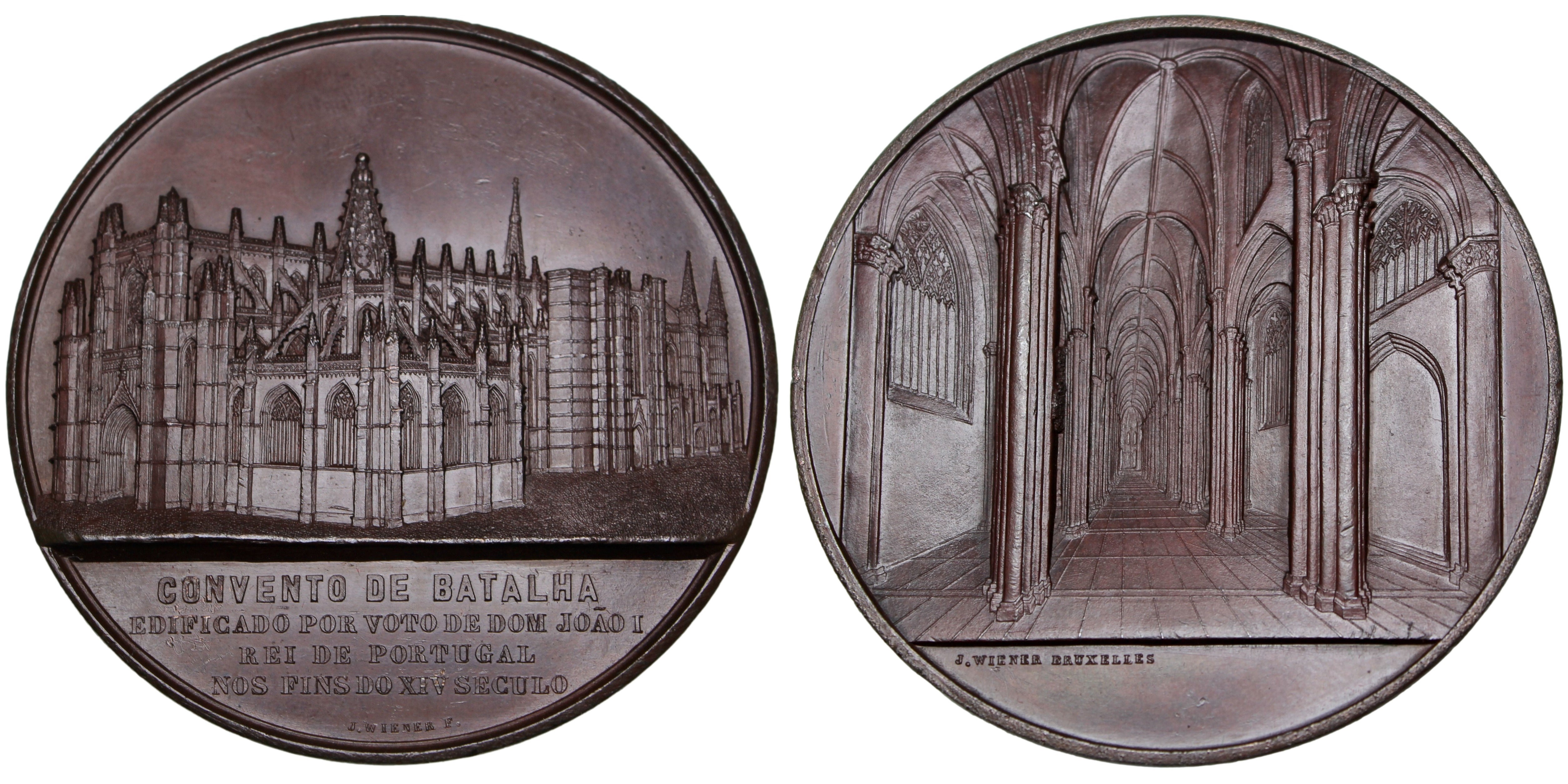 103257 | PORTUGAL. Batalha Monastery bronze Medal.