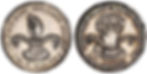 Thumbnail: 103086  |  GERMANY. Hamburg. Satirical silver Medal.