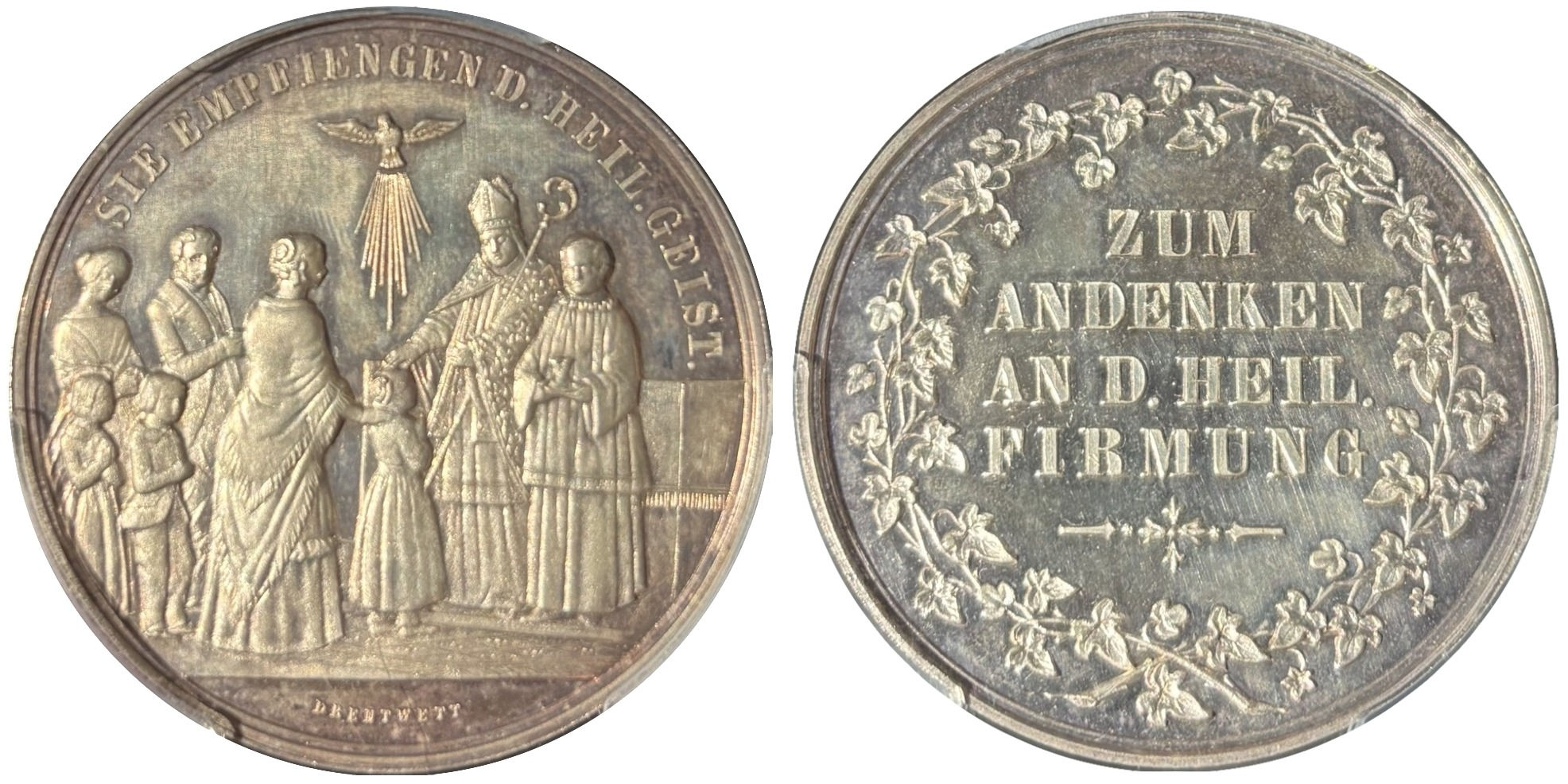 102931 | GERMANY. Confirmation silver Medal.