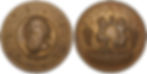 Thumbnail: 100922  |  UNITED STATES. "Hail to Dionysus" bronze Medal.