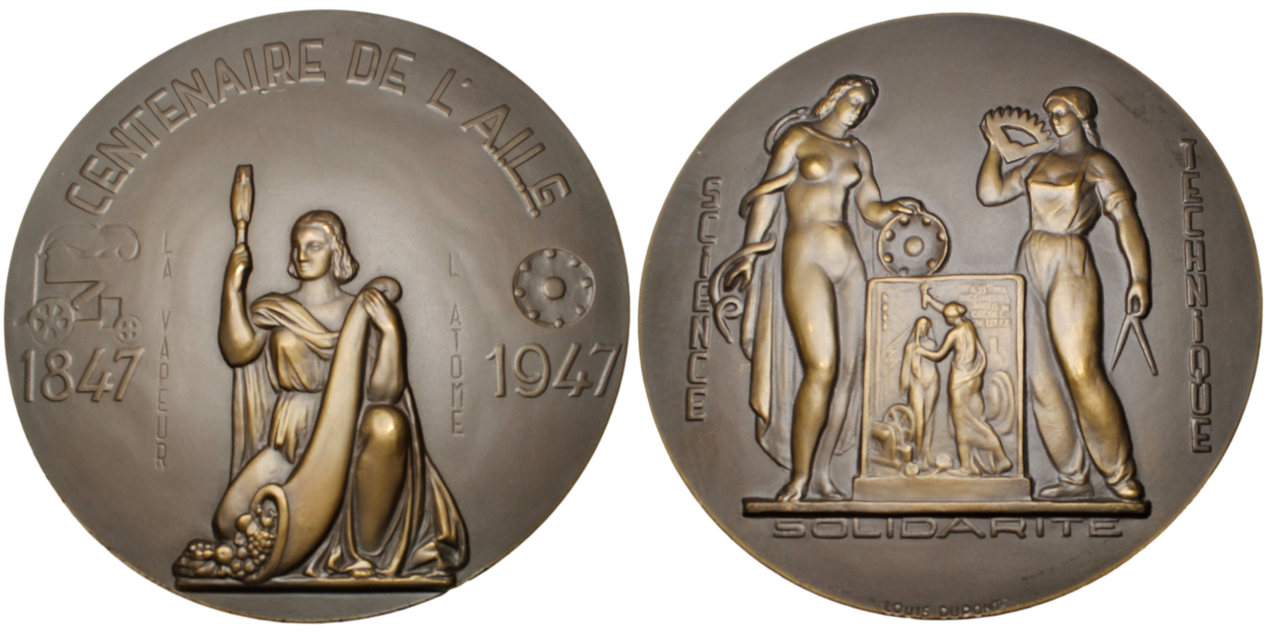 102674 | BELGIUM. Liège. Art Deco bronze Medal.