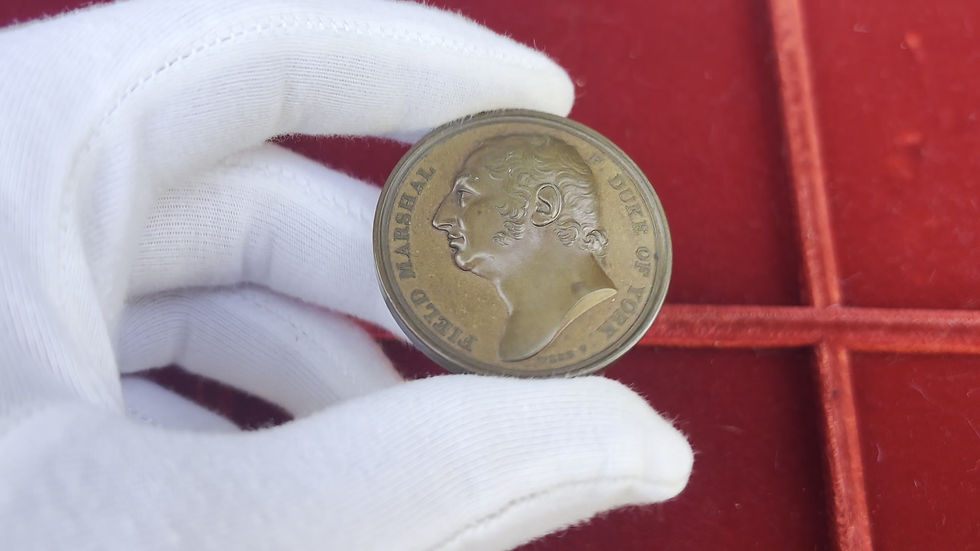 Thumbnail: 103445  |  GREAT BRITAIN. Prince Frederick, Duke of York bronze Medal.