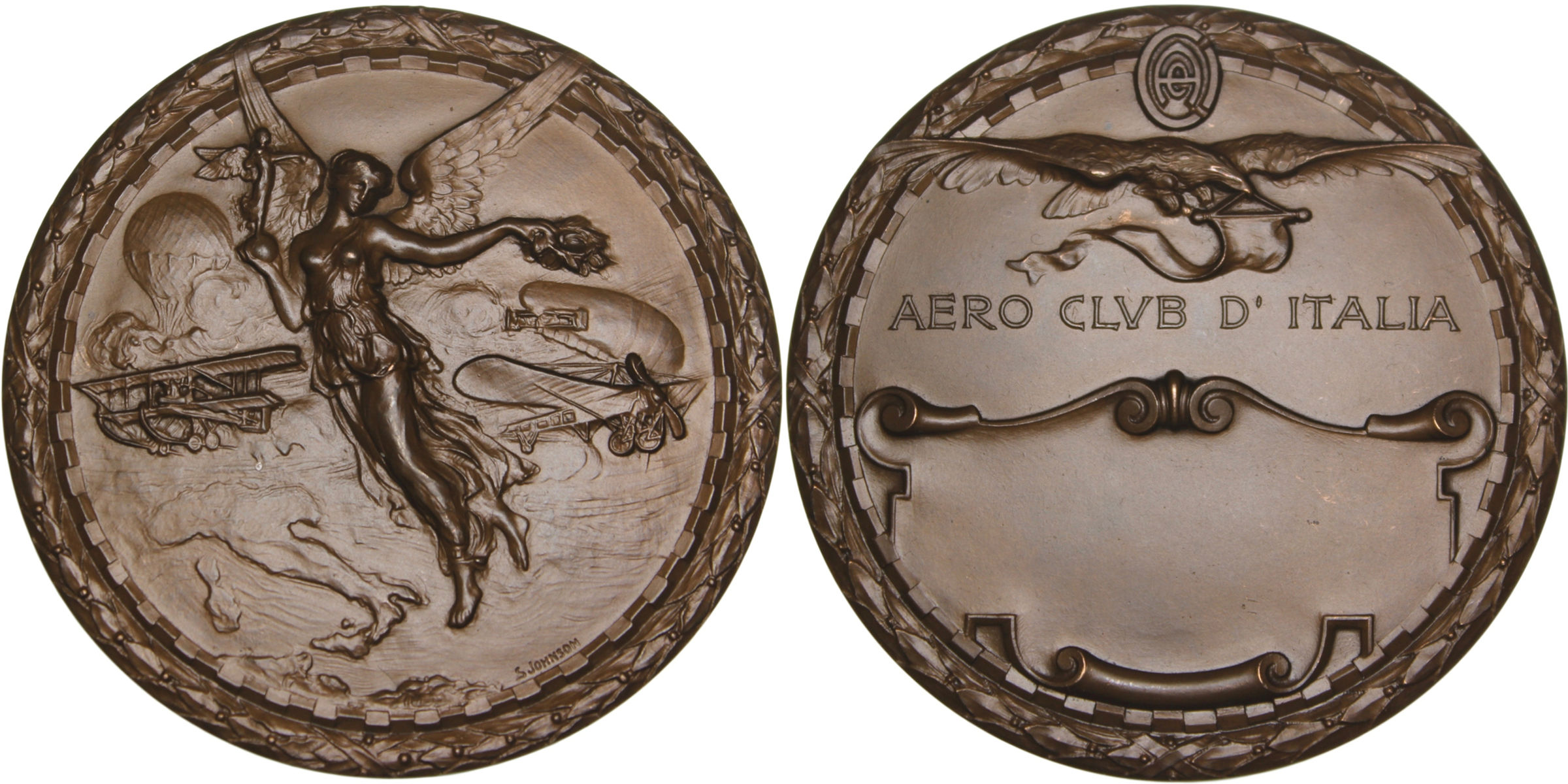 100315  |  ITALY. Bronze Award Medal.