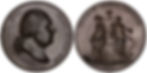Thumbnail: 100802  |  UNITED STATES & FRANCE. Louis XVIII/Treaty of Commerce bronze Medal.