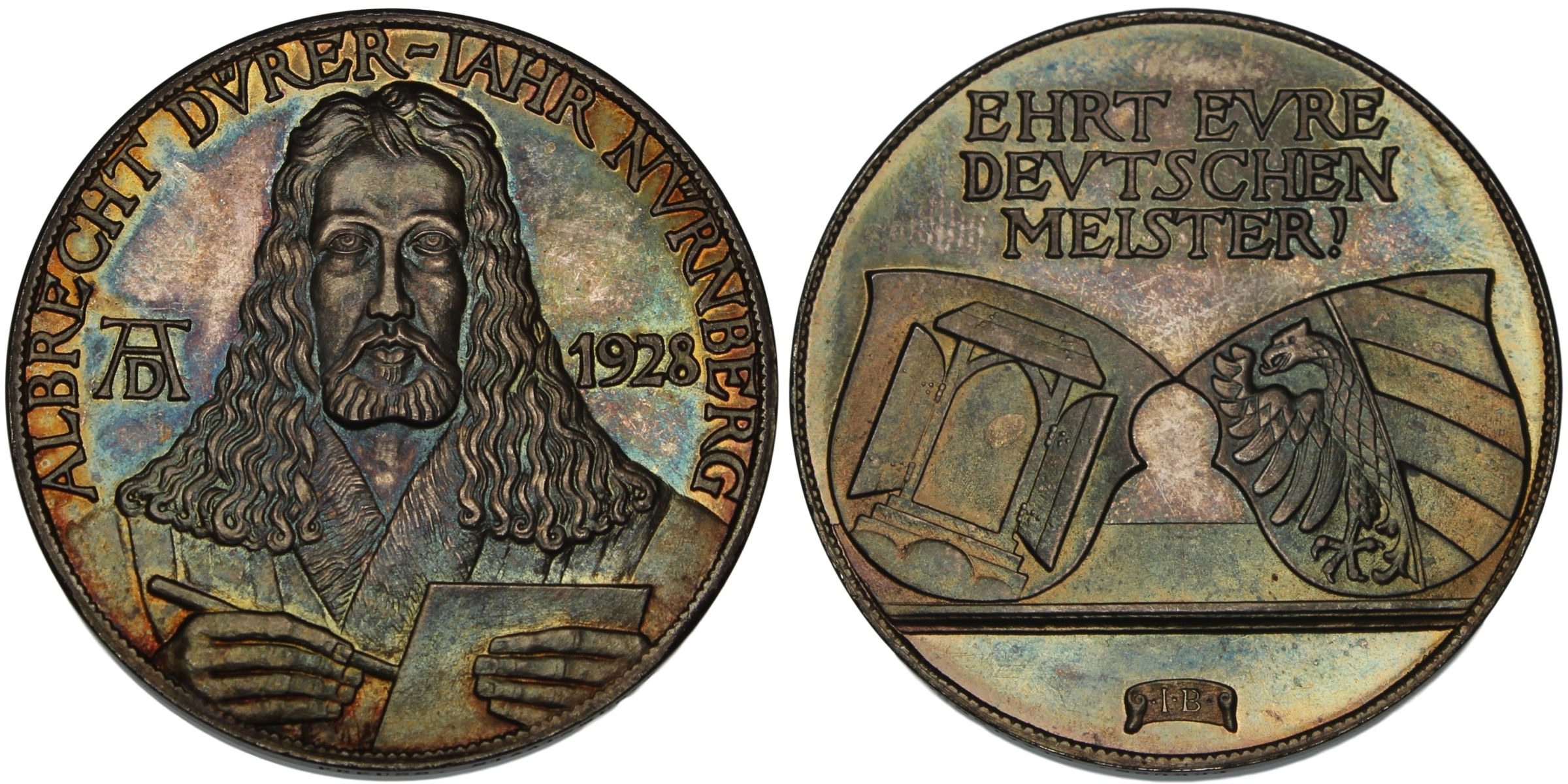 100490  |  GERMANY. Albrecht Dürer silver Medal.
