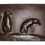 Thumbnail: 103043  |  GERMANY. Family of Penguins uniface cast bronze Plaque.