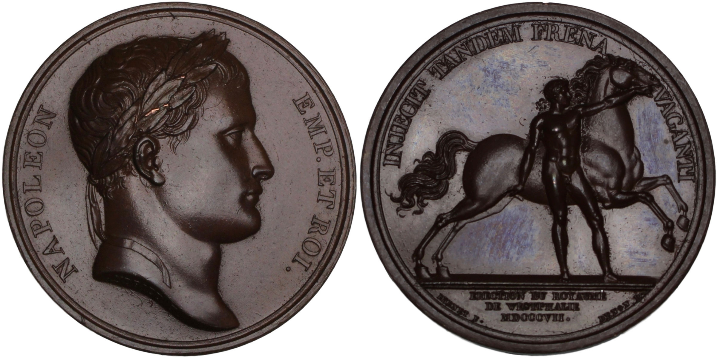 100241 | FRANCE. Napoleon I bronze Medal.