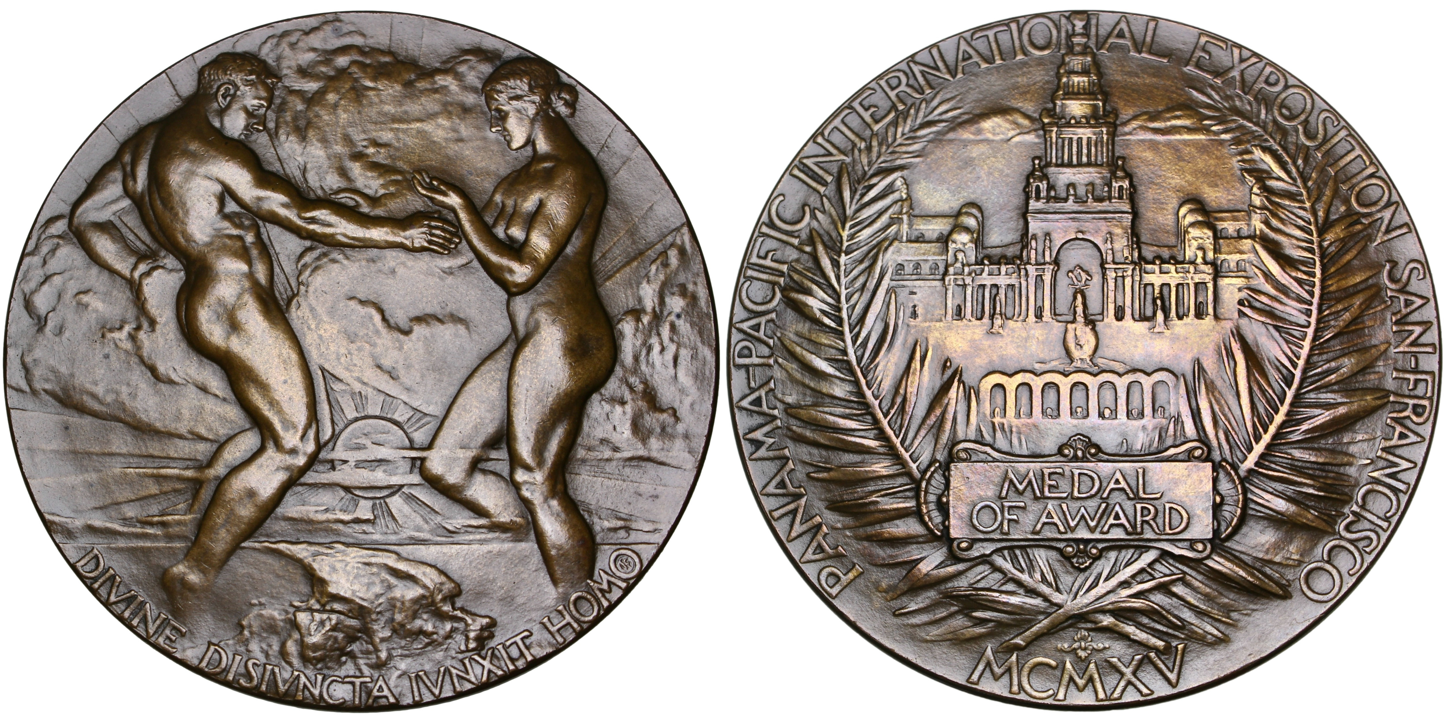 102019 | UNITED STATES. World's Fair bronze Medal.