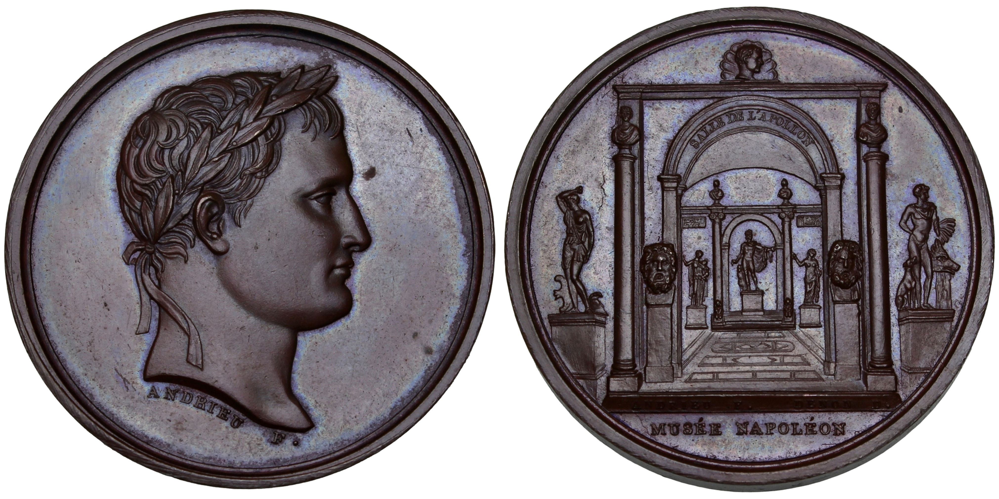 103397  |  FRANCE. Napoléon I bronze Medal.