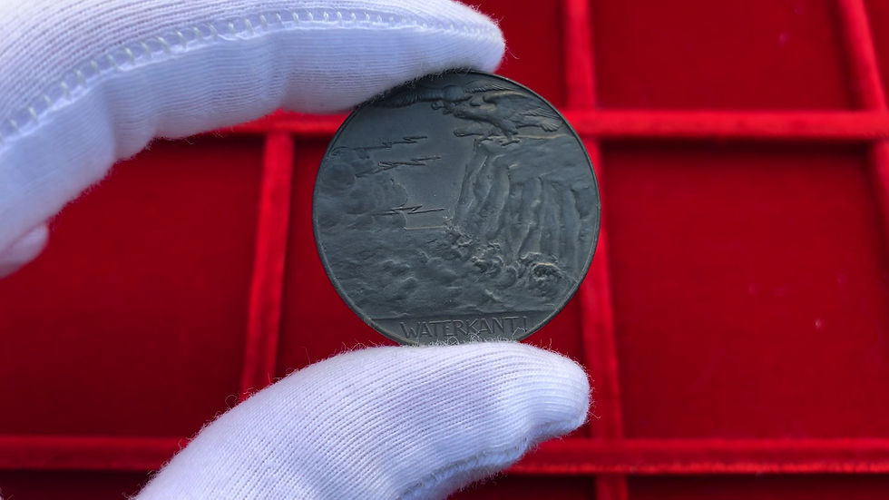 Thumbnail: 102440  |  GERMANY. Großadmiral von Tirpitz zinc Medal.