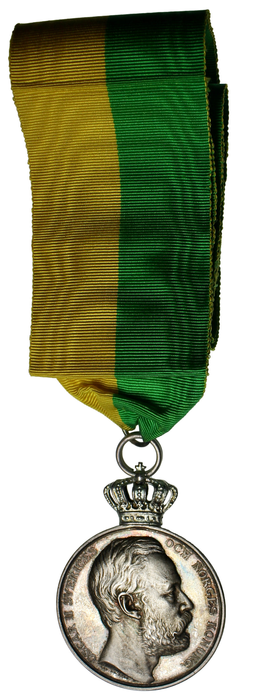 Thumbnail: 101752  |  SWEDEN. Royal Patriotic Society boxed silver award Medal.