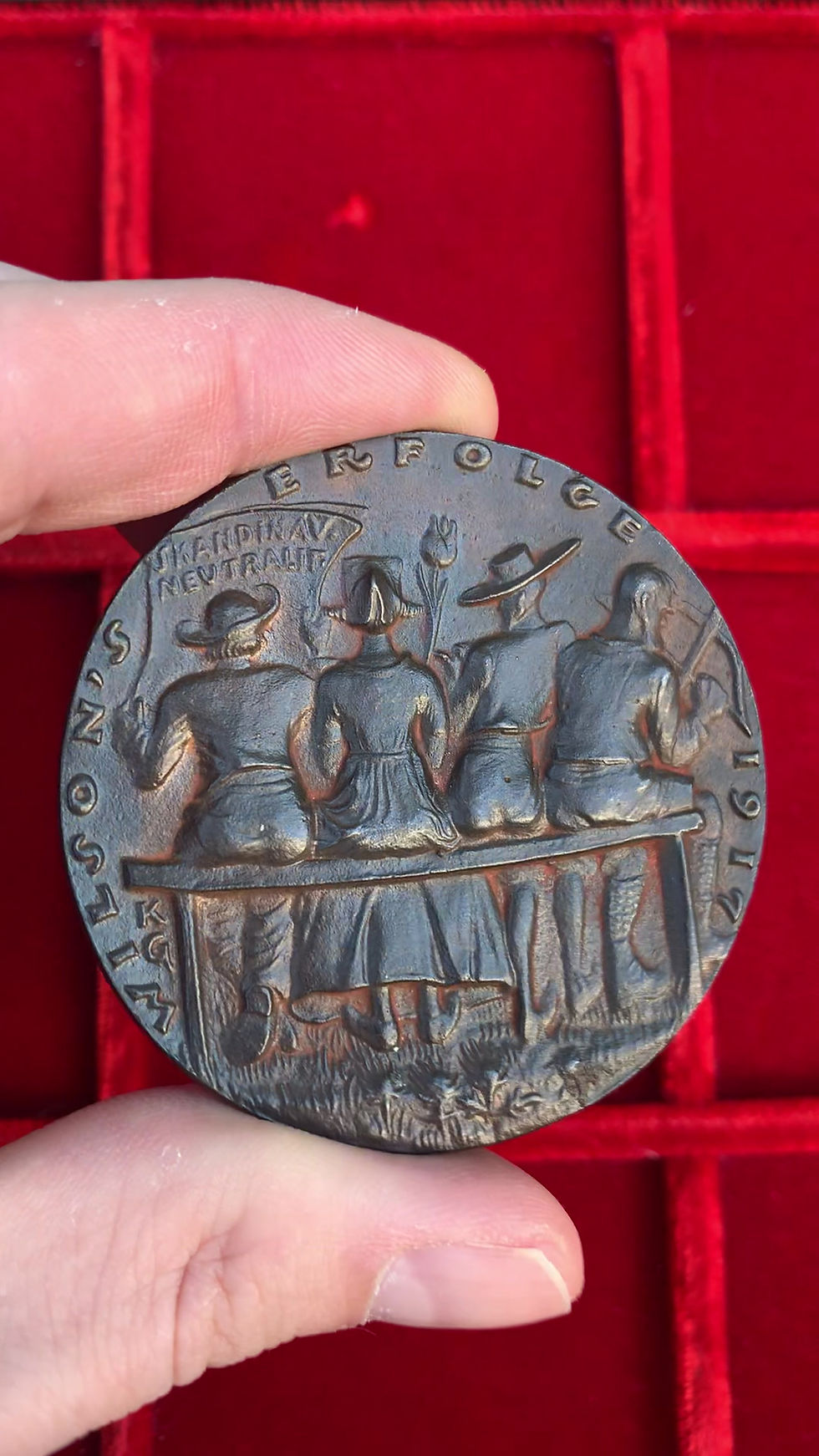 Thumbnail: 102072  |  GERMANY. Wilson's Successes cast iron Medal.