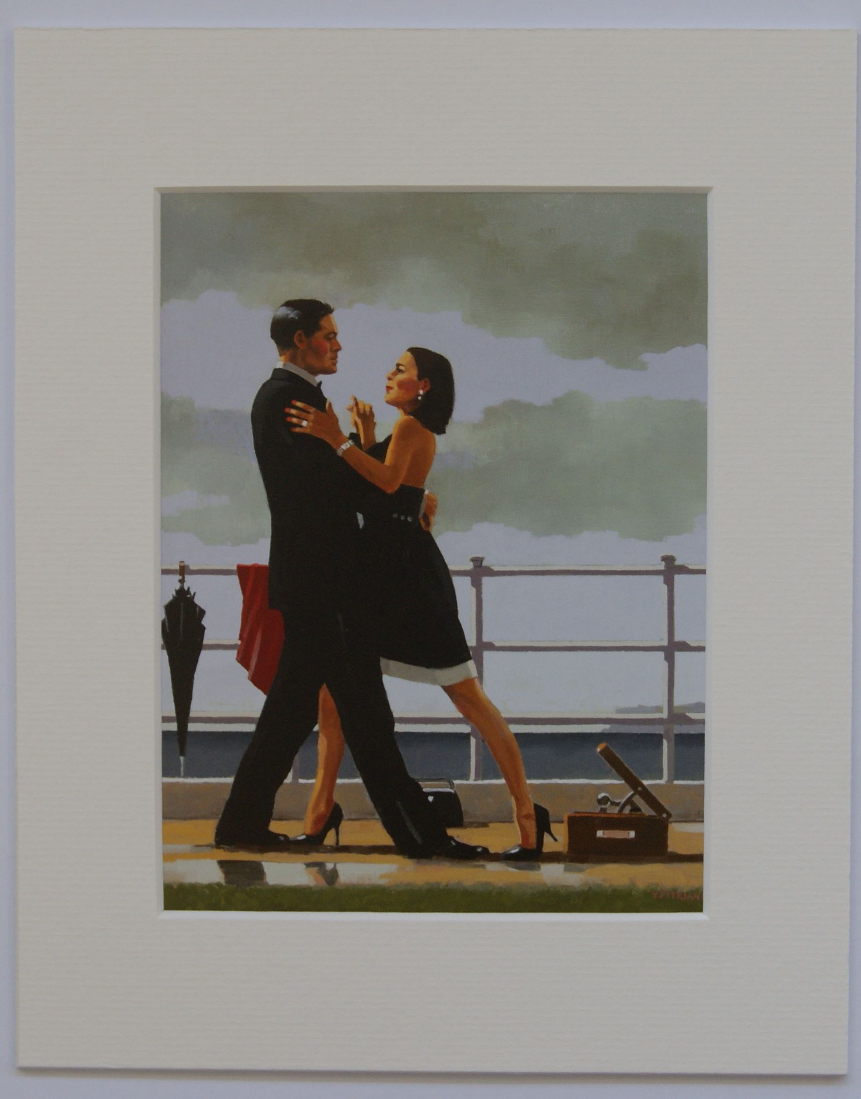 Anniversary Waltz - Jack Vettriano (Mounted)