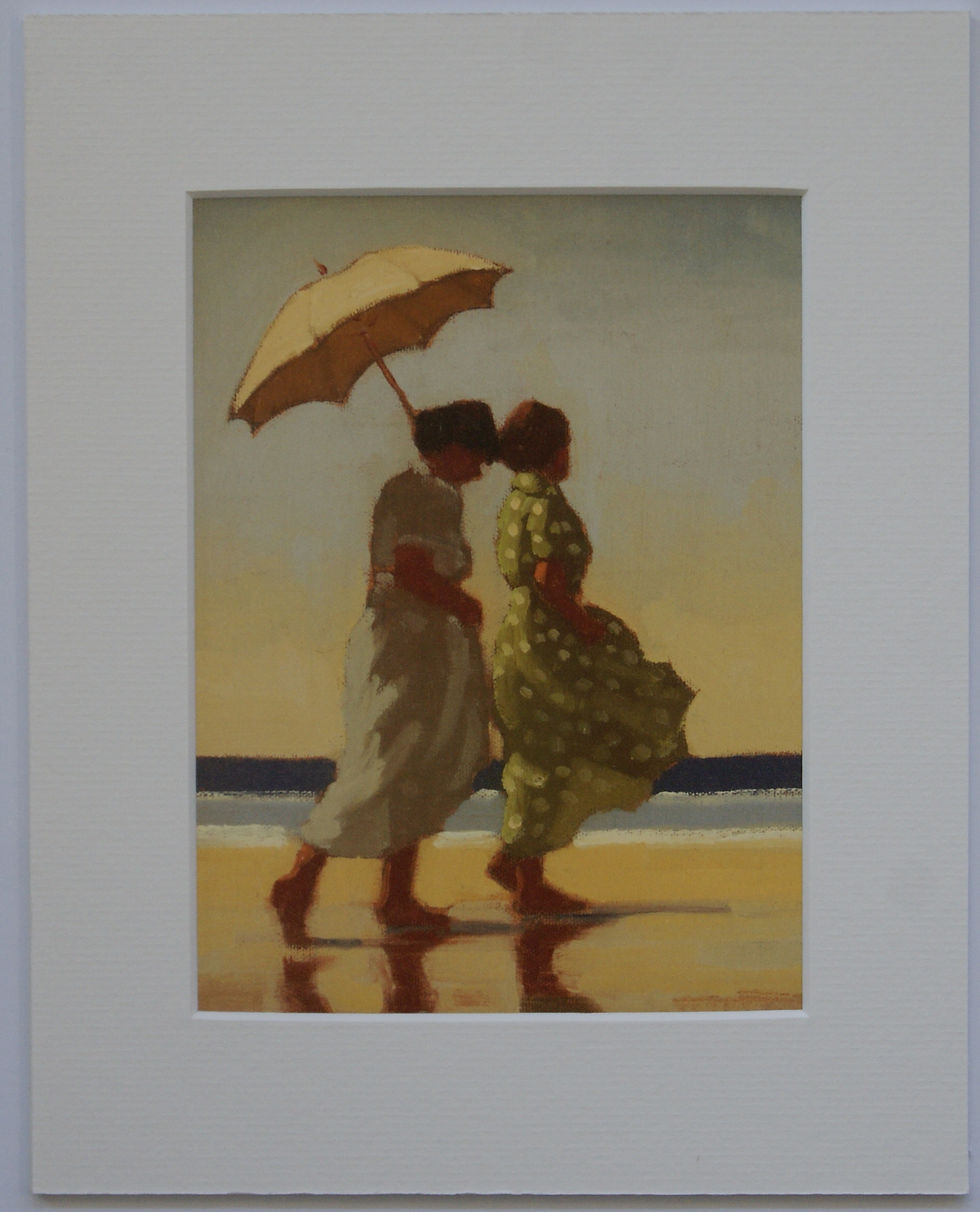 Blue & Green - Jack Vettriano (Mounted)