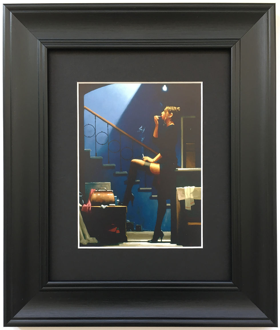 Thumbnail: Jack Vettriano - The Erotic Collection - FRAMED Set of 5 - Black Edition