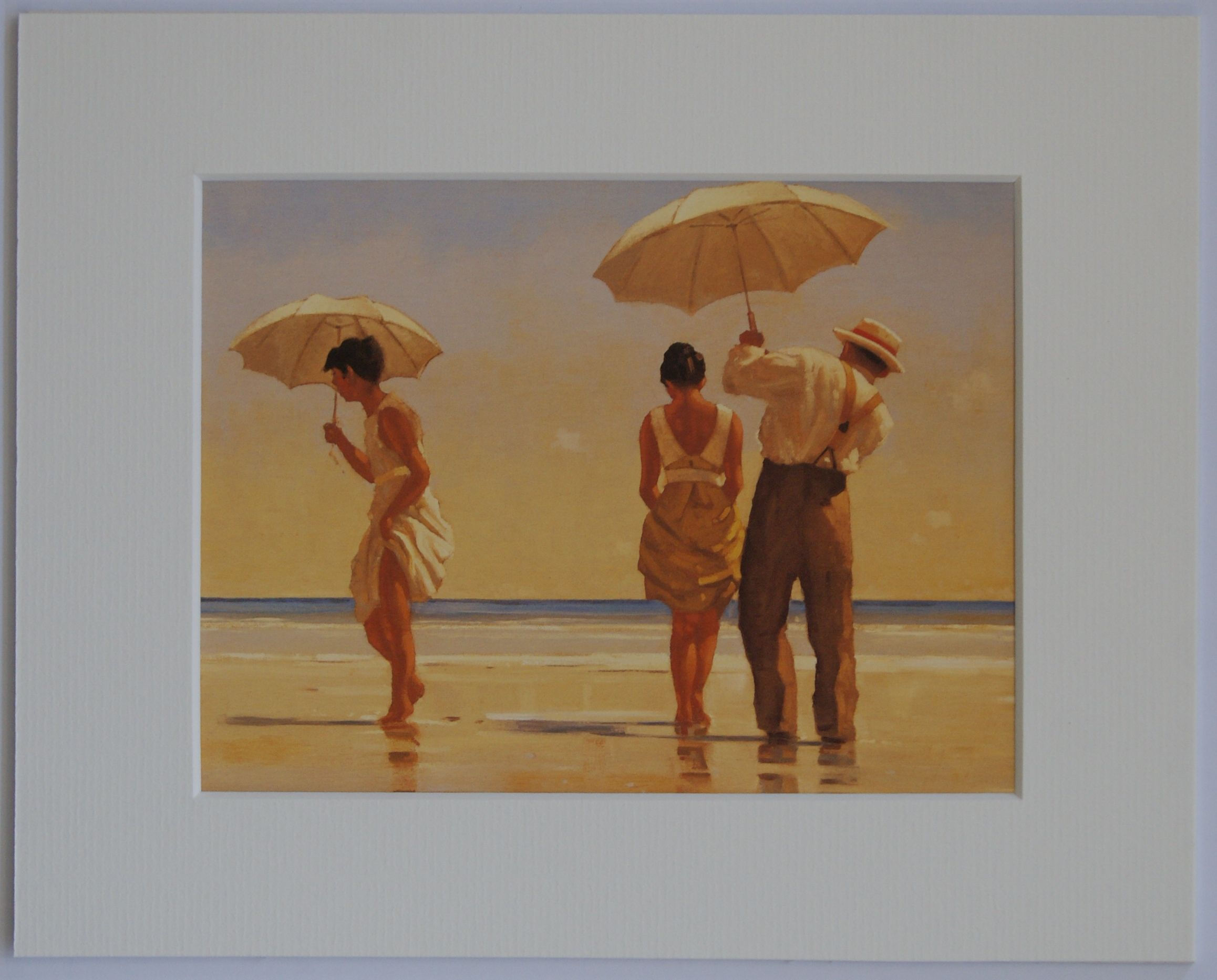 Mad Dogs - Jack Vettriano (Mounted)