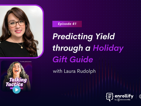 Predicting Yield with a Holiday Gift Guide? 🎙️Listen to How It Worked.