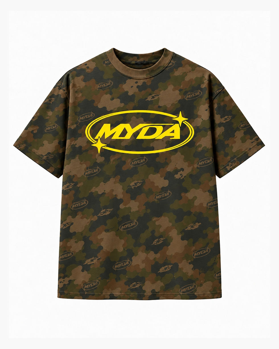 Camo Tee - MYDA CAMO TEE 01 FRONT