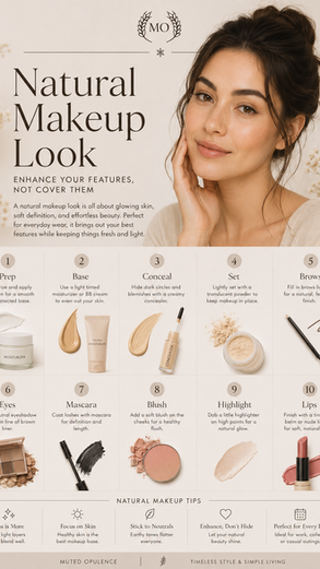 Natural Makeup Look: