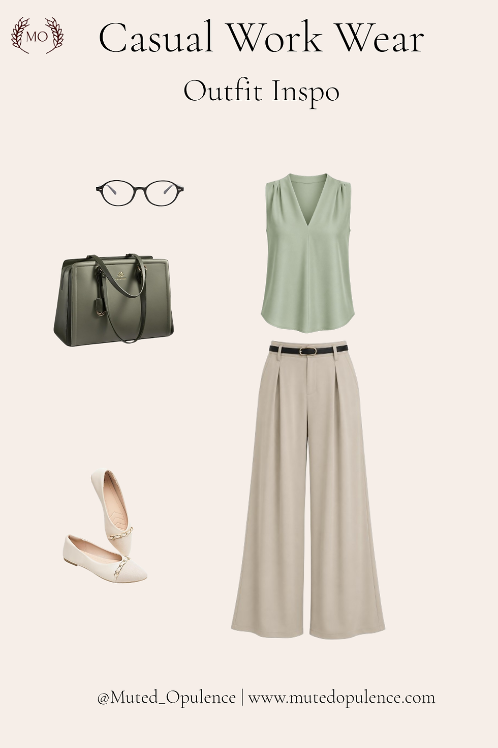 Top | Trousers | Shoes | Bag | Glasses