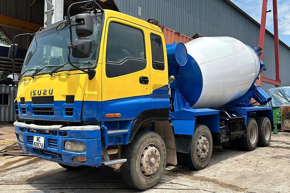 (A3) Spray Paint Works (Cement Mixer Truck)