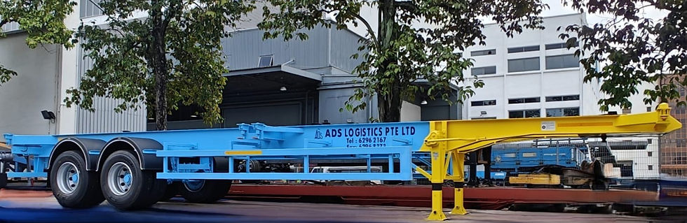 (C5) 40ft (2-Axle) Skeletal Trailer