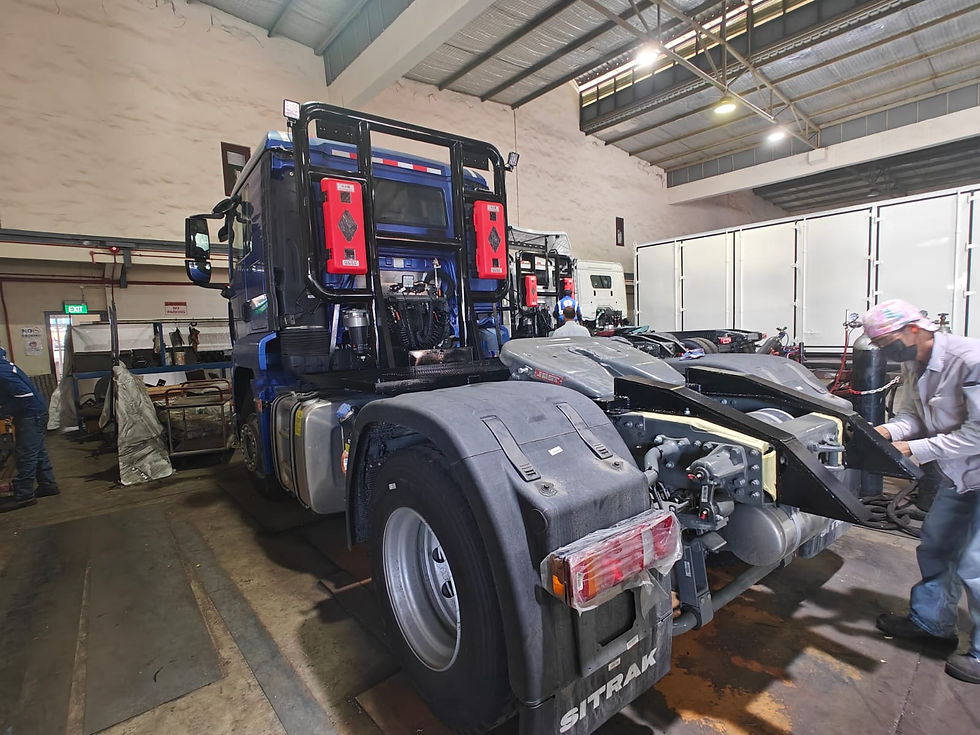Cabin Guard And Installation Of Accessories