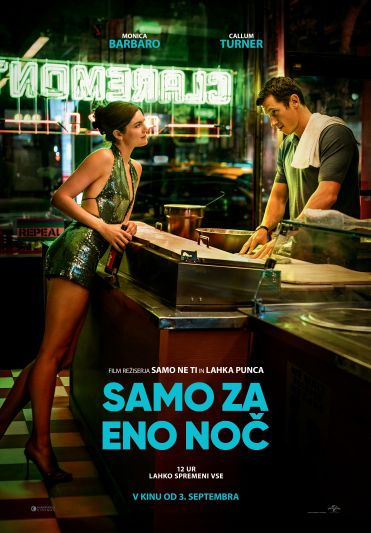 Kaj, če se ena kaotična noč izkaže za najboljšo stvar, ki se vam je kadar koli zgodila? Romantična komedija z naslovom Samo za eno noč (One Night Only), ki spremlja zgodbo dveh neznancev na edino noč v letu, ko je samskim ljudem v New Yorku dovoljeno imeti spolne odnose.