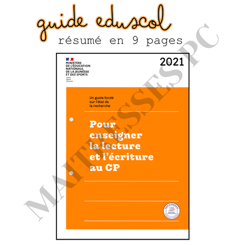 Pour enseigner la lecture et l'écriture au CP | Maitresses Pc