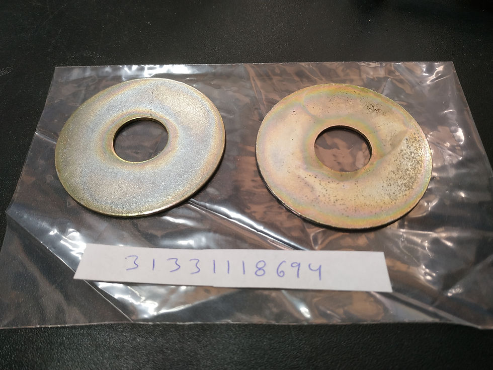 BMW E9-E12-E23-E24 suspension front washers(2) !NEW! GENUINE 31331118694