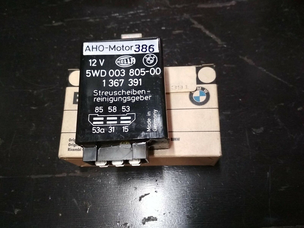 BMW E21-E30-E28-E23 wiper wash intervall control unit NEW GENUINE 61311367391