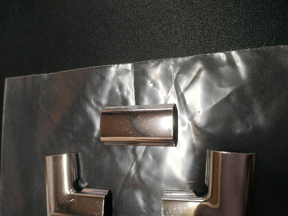 Thumbnail: BMW E30 windshield molding joints cups F+R !NEW! GENUINE 51311884408 51311884401