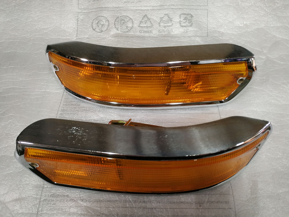 Thumbnail: BMW E10 turn signal lights indicators L+R Euro !NEW! 63138454102 63138454103