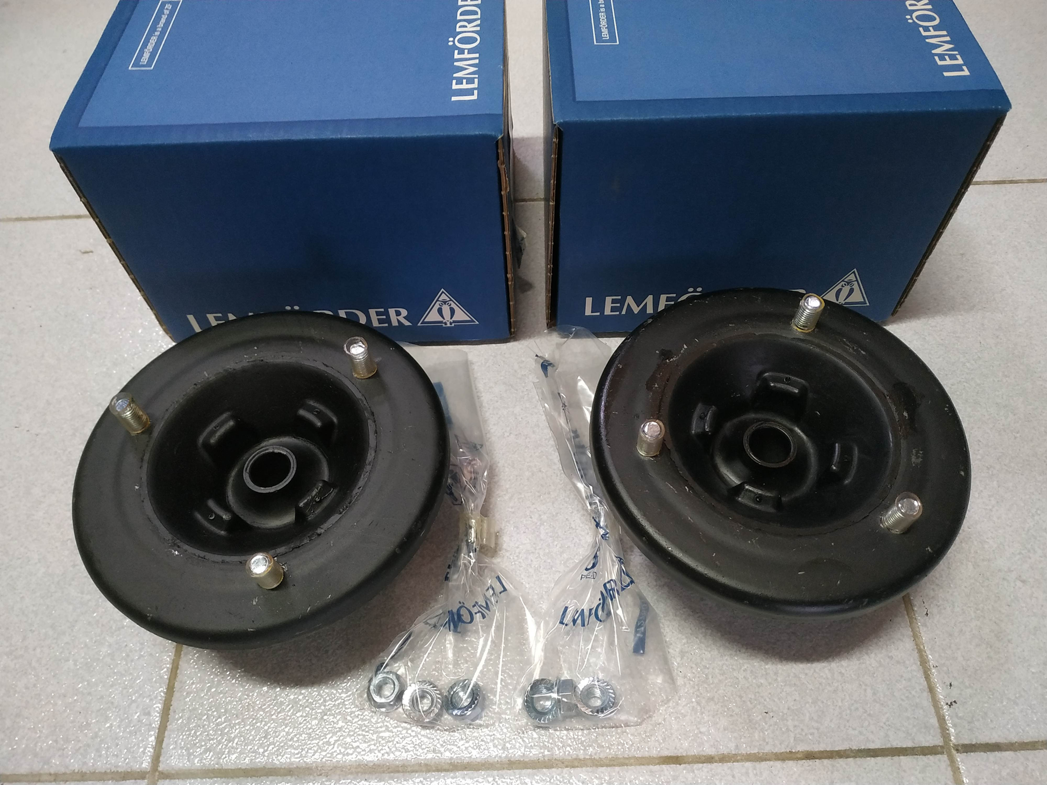 BMW E38 guide supports(2) strut mounts front !NEW! OEM 31331090611