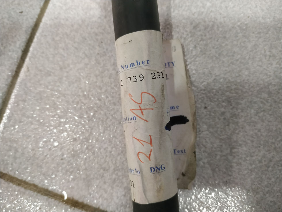 Thumbnail: BMW E36 crankcase ventilation hose M42 !NEW! GENUINE 11151739231