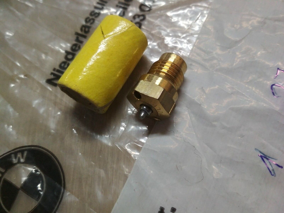 Thumbnail: BMW E10-NK-E12-E9-E3 float valve assy !!NEW!! GENUINE 13111271963