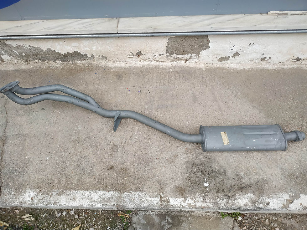 BMW E34 exhaust front muffler M40-M43 !NEW! !GENUINE! 18101703078