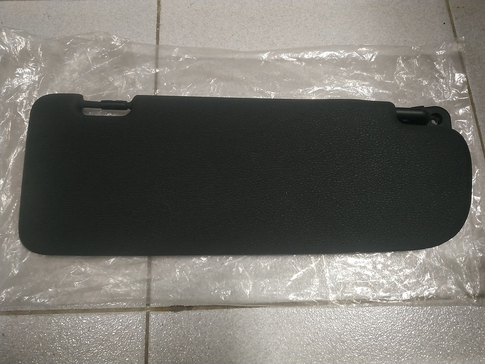 Thumbnail: *BMW X6 E71-E72 sun visor left make-up lamp SCHWARZ !NEW! GENUINE 51167281647