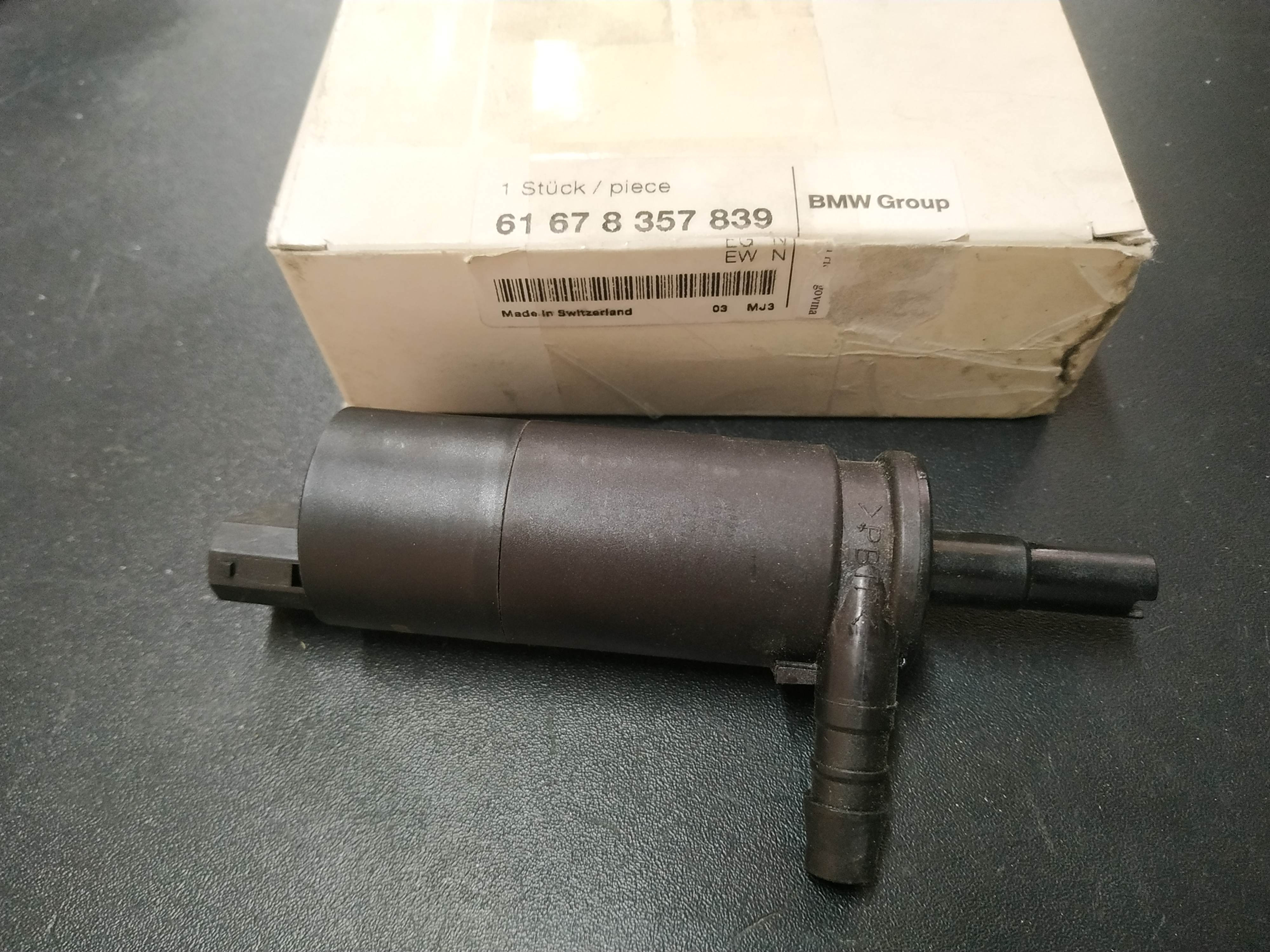 BMW E36-Z3 wash pump headlights cleaning !NEW! !GENUINE! 61678357839