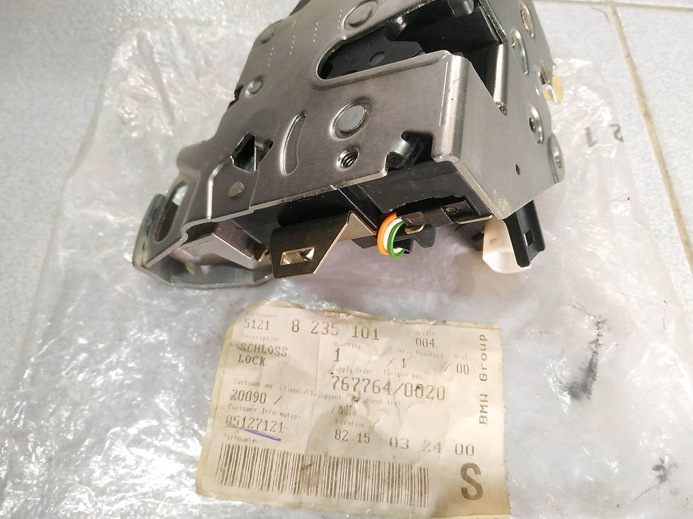 BMW E38-E39 door lock front left RHD Co-driver !NEW! !GENUINE! 51218235101