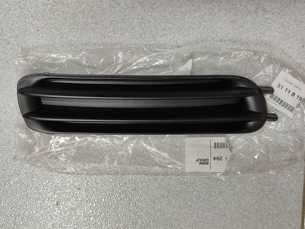 BMW E46bumper fog light cover right !NEW! GENUINE 51118195294