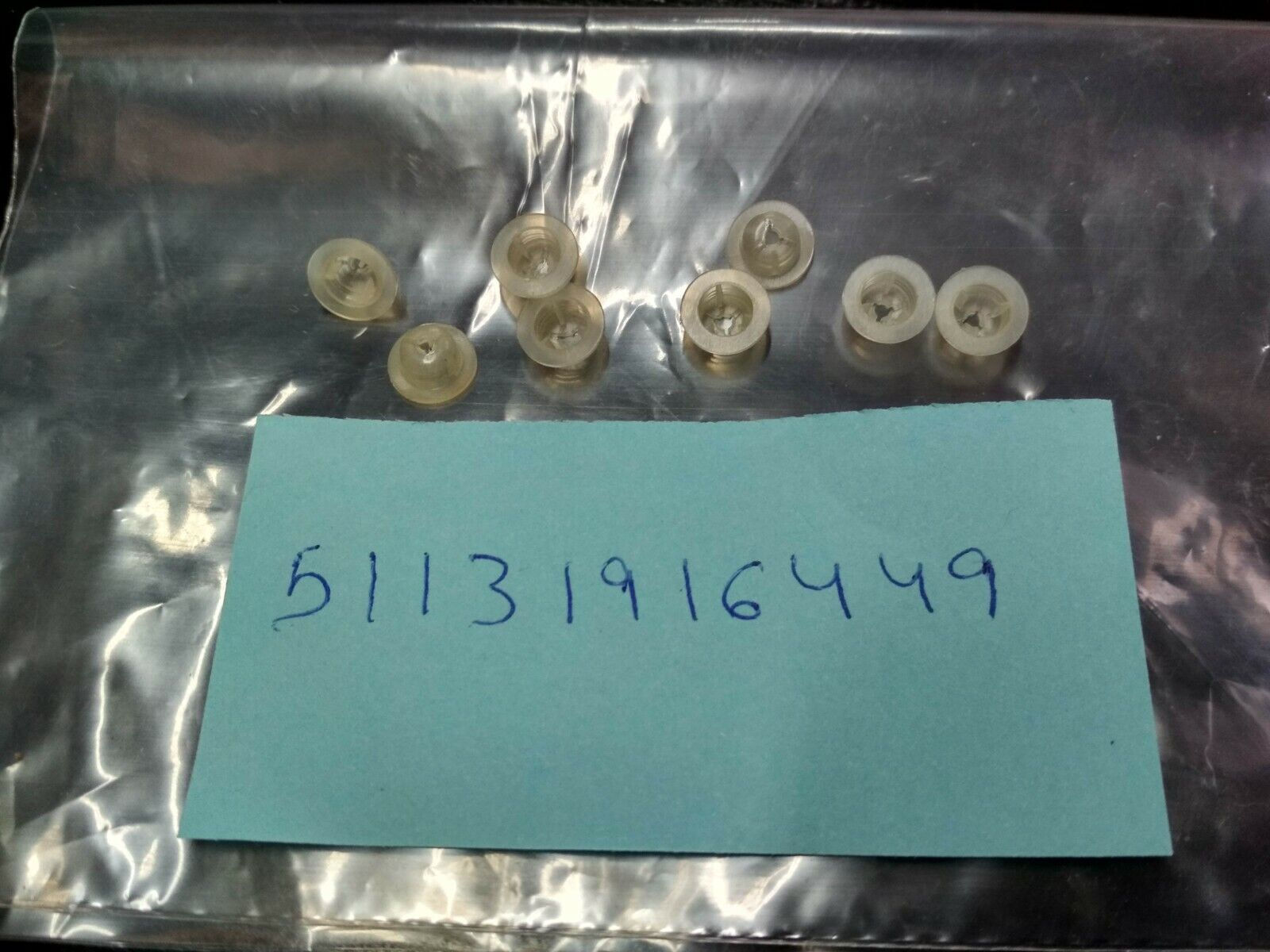 BMW E12-E30-E28-E24-E23-E32 grommets(8) !!NEW!! GENUINE 51131916449